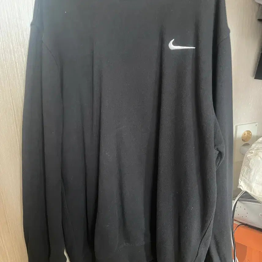 [BUNJANG] Nike Black Sweatshirt / 나이키 블랙 맨투맨