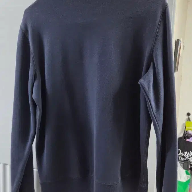 [BUNJANG] Nike Swoosh Navy Sweatshirt M / 나이키 스우시 맨투맨 네이비 M