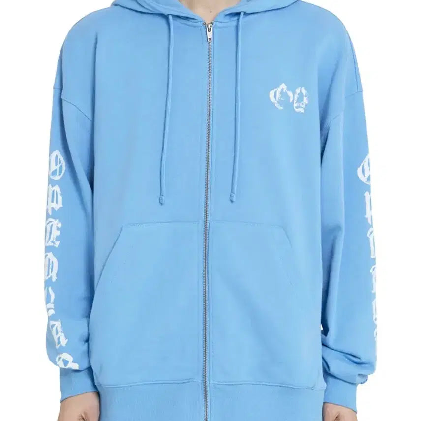 [BUNJANG] OWNDAYS Gothic Cross Hoodie Zip Up / 오와이 후드집업 GOTHIC CROSS HOODIE ZIP UP