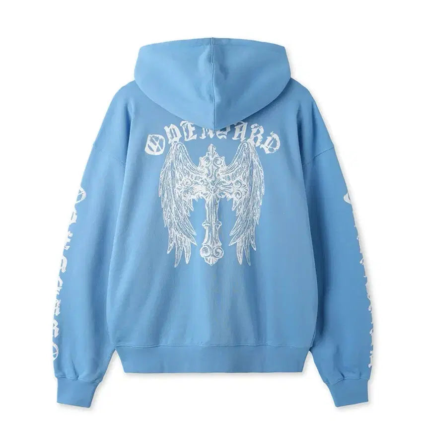 [BUNJANG] OWNDAYS Gothic Cross Hoodie Zip Up / 오와이 후드집업 GOTHIC CROSS HOODIE ZIP UP