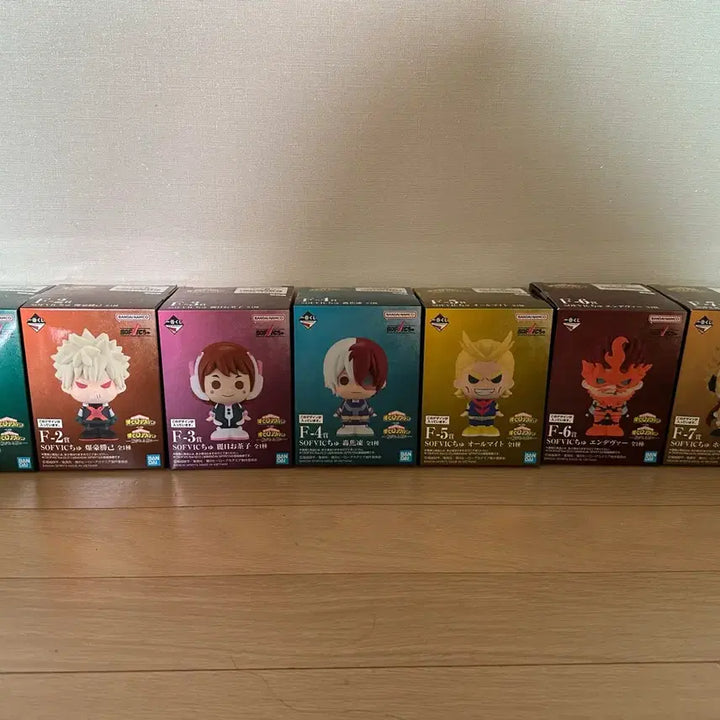 [BUNJANG] My Hero Academia Sofvi Figure F Prize Full Set (Sealed) / (택포7.5) 나의 히어로 아카데미아 소프비 피규어 F상 풀세트 미개봉