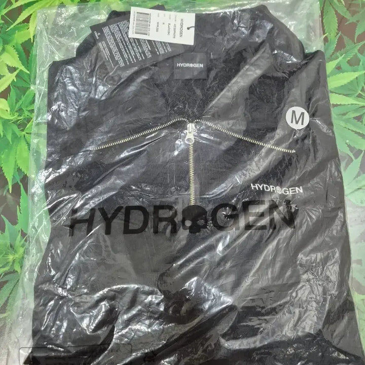 [BUNJANG] Hydrogen Zip-Up Sweatshirt Black M / (세일)(새상품)하이드로겐 집업 맨투맨 블랙M
