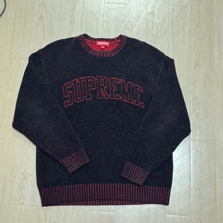 [BUNJANG] Supreme Knit Sweater (L) / 슈프림 니트 L