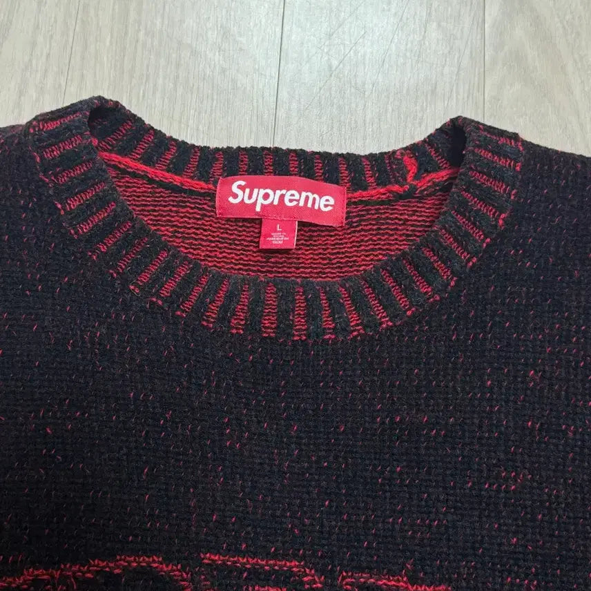 [BUNJANG] Supreme Knit Sweater (L) / 슈프림 니트 L