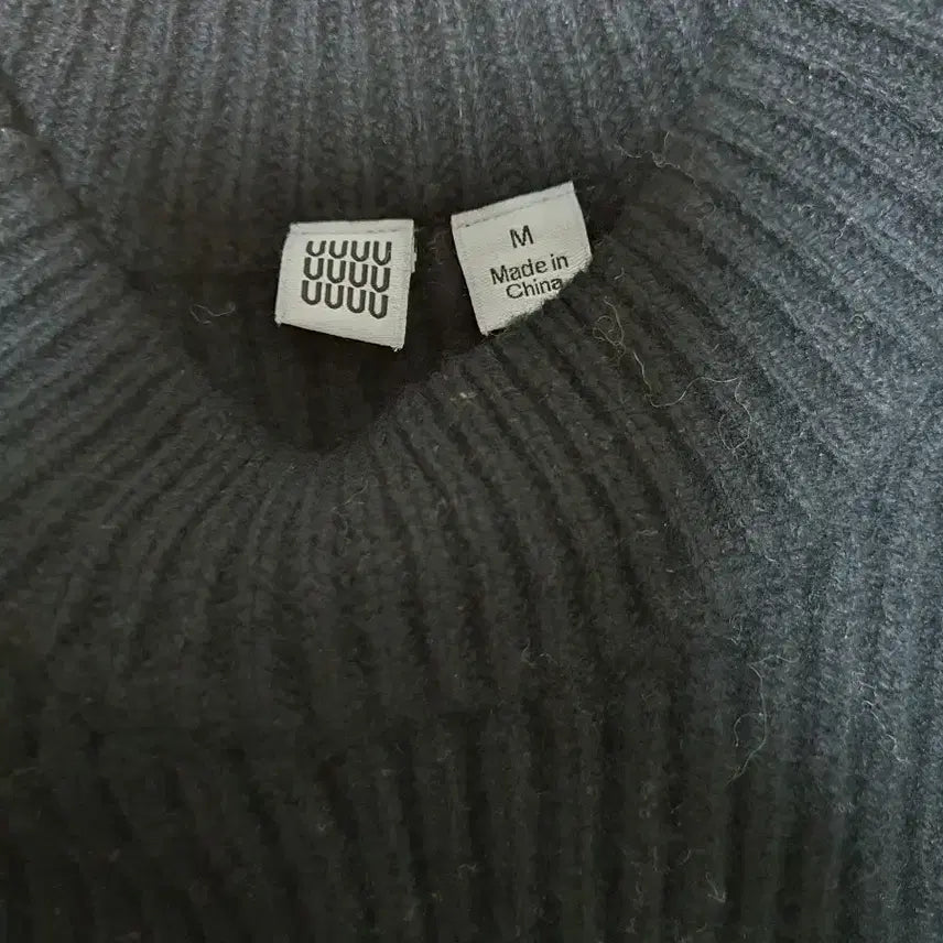 [BUNJANG] Uniqlo U Wool Crop Knit M / 유니클로 U 크롭 울 니트 M