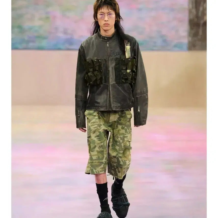 [SOLD OUT] 앤더슨벨  카모플라주  카모  쇼츠  50