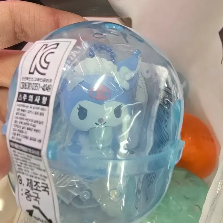 [BUNJANG] Sanrio Sweet Lolita Mascot Kuromi Light Blue Ver. / 산리오 스위트 로리타 마스코트 하늘색ver. (쿠로미)