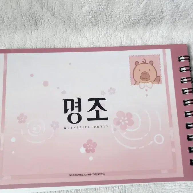 [BUNJANG] Myojyo Samsung Hongdae Pop-up Store POB Plain Notebook / 명조 삼성홍대 팝업 굿즈 구매특전 무지노트(30매)