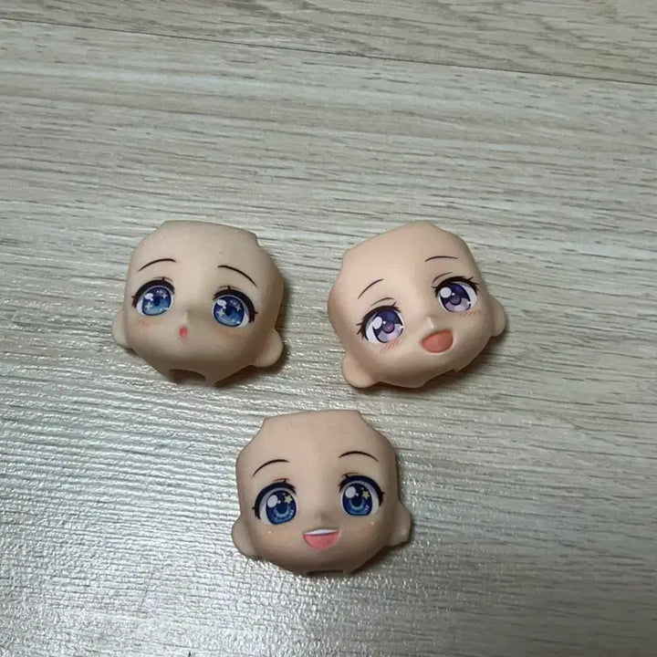 [BUNJANG] Nendoroid Suzukaze Aoba Face Parts Set / 넨도로이드 얼굴 파츠 3개 오비츠 오비츠로이드 스즈카제아오바