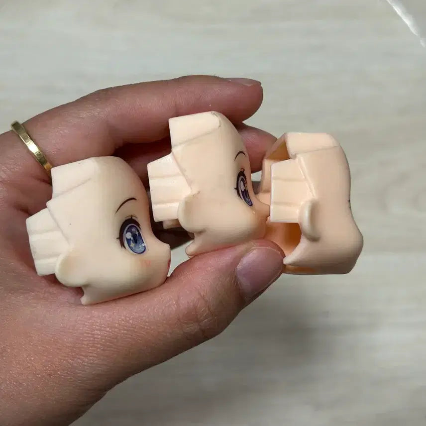 [BUNJANG] Nendoroid Suzukaze Aoba Face Parts Set / 넨도로이드 얼굴 파츠 3개 오비츠 오비츠로이드 스즈카제아오바