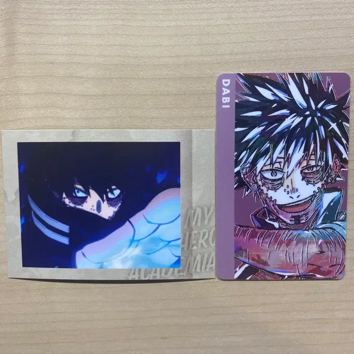 [BUNJANG] My Hero Academia Dabi Photocard Set / 나의 히어로 아카데미아 다비 포토카드 2장