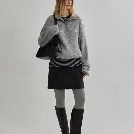 [BUNJANG] MOAT Fleece Ash Grey / MOAT 모우트 플리스