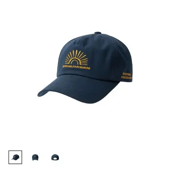 [BUNJANG] Chilsa Navy Free Size Ball Cap / 칠사 볼캡 네이비 프리사이즈