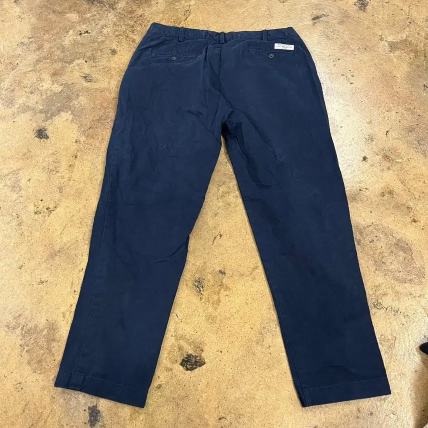 [BUNJANG] Polo Ralph Lauren Navy Cotton Pants / [정품] 폴로 랄프로렌 네이비 면바지