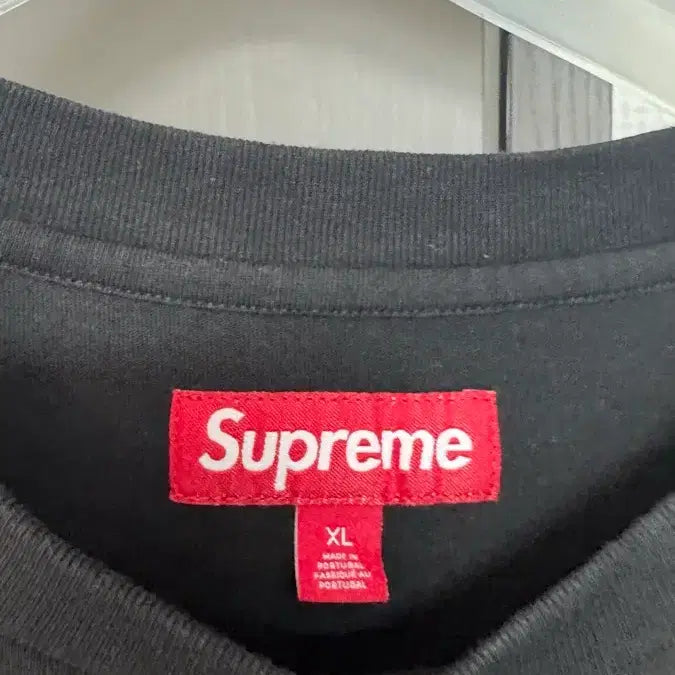 [BUNJANG] Supreme Small Box Long Sleeve T-shirt Black / 슈프림 스몰 박스 롱슬리브 티셔츠 블랙 - 24SS