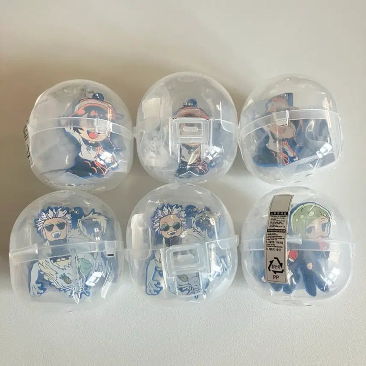 [BUNJANG] Jujutsu Kaisen Dep 러버 Keyring Gacha Gojo Nanami Riko / [원가이하] 주술회전 회옥옥절 데포러버 키링 가챠 고죠 나나미 리코