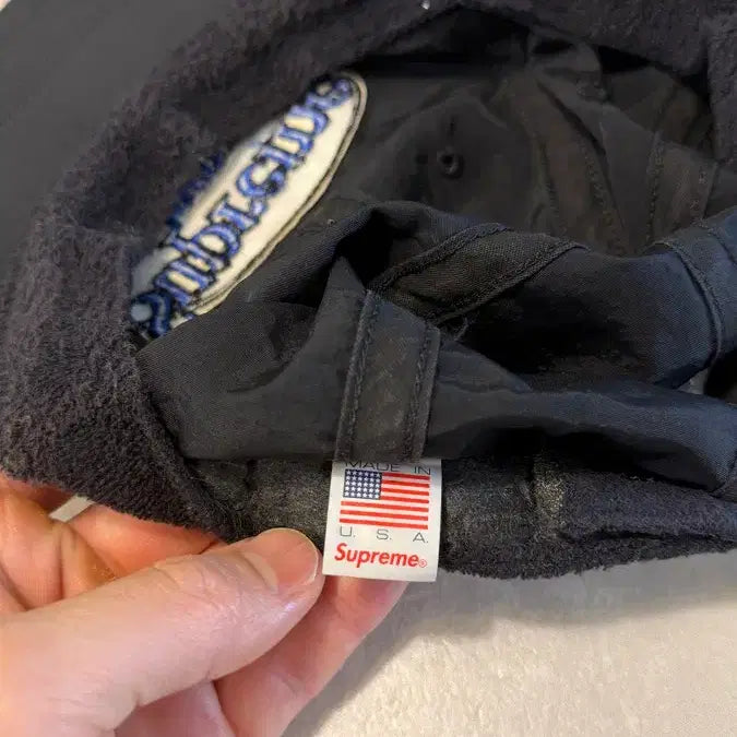 [BUNJANG] Supreme Survival Cap Black / 슈프림 서바이벌 캡 블랙