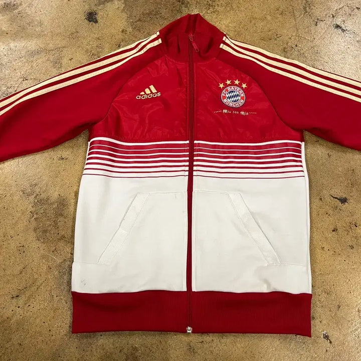 [BUNJANG] Adidas Bayern Munich Track Top Jersey Red / [정품/S] 아디다스 바이에른 뮌헨 트랙탑 져지 레드