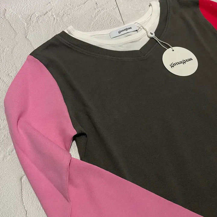 [BUNJANG] Samm Layered Long Sleeve Shirt / [S,M] 새상품 기마구아스 Samm 레이어드 롱슬리브 멀티