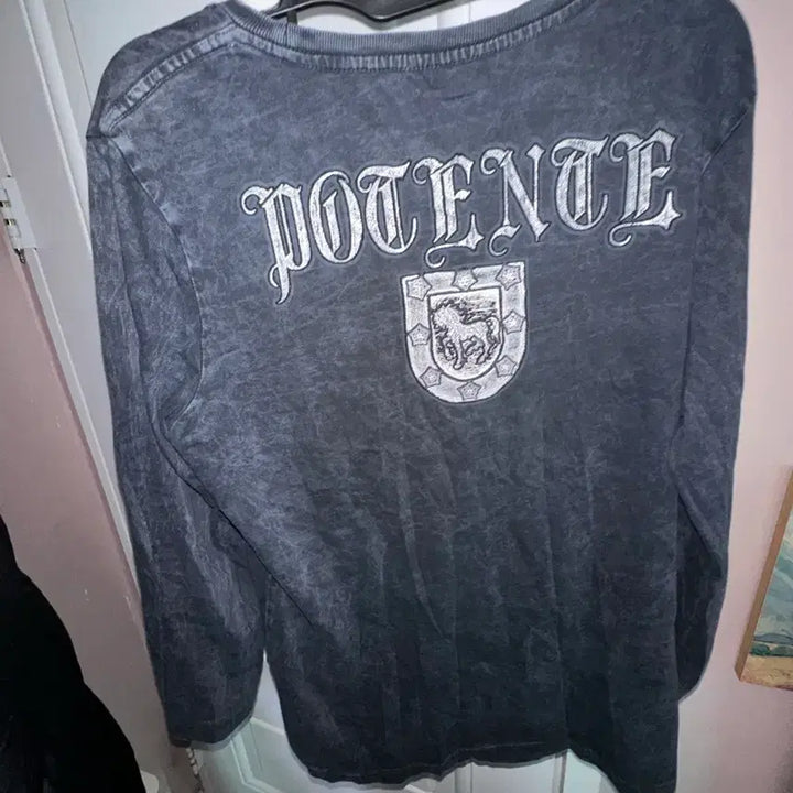 [BUNJANG] Death Lise Vintage Punk Detailed Long Sleeve Top / 데스라이즈 빈티지 펑크 디테일 롱 슬리브 와투케 락시크