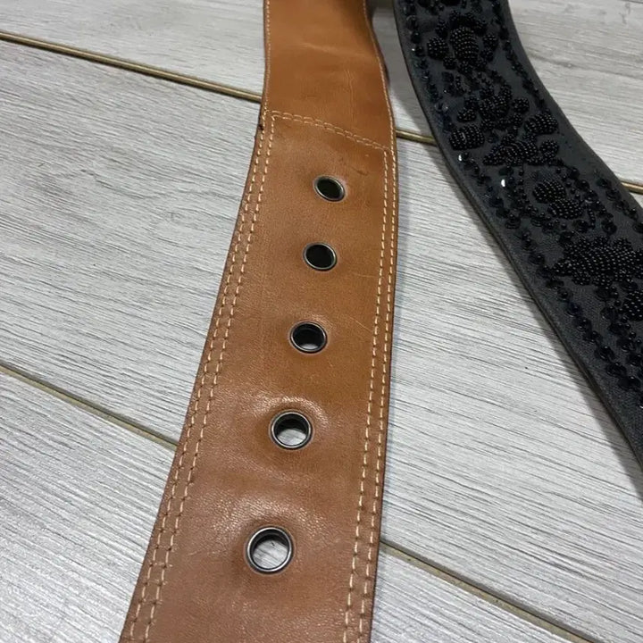 [BUNJANG] Dries Van Noten Rhinestone Belt / 드리스반노튼 라인스톤 벨트