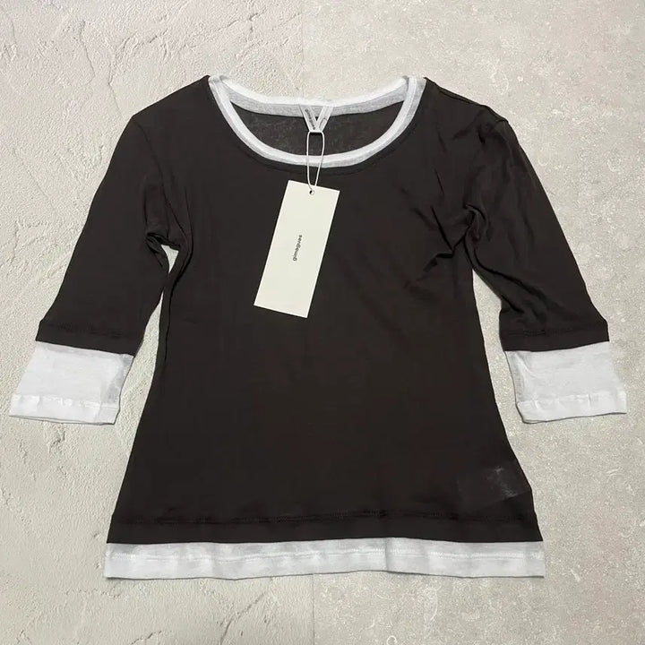 [BUNJANG] Gemma Layered Top (Brown) / [S,M] 새상품 기마구아스 Gemma 레이어드 탑