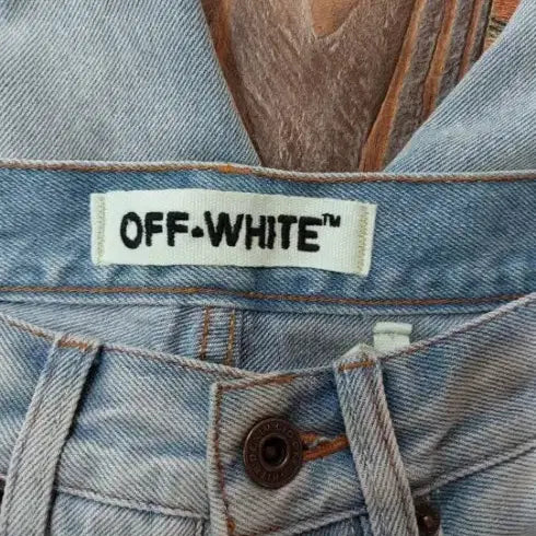 [BUNJANG] Off-White Denim Pants / 오프화이트 청바지 데님 팬츠