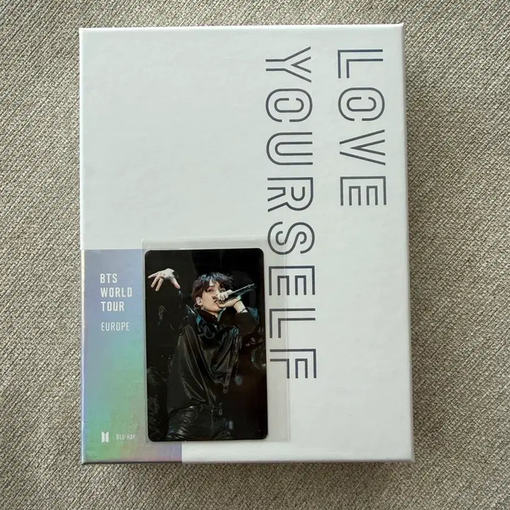 [BUNJANG] BTS Love Yourself Europe Blu-ray (Suga Photocard) / 방탄 럽셀 유럽 블루레이 (윤기 포카 포함)