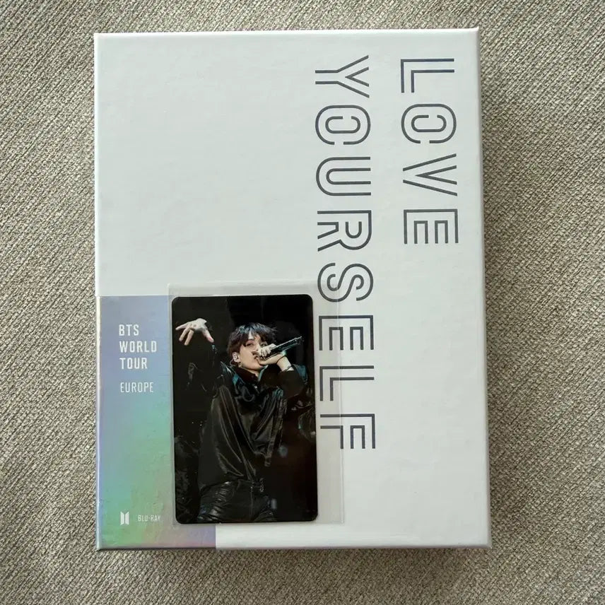 [BUNJANG] BTS Love Yourself Europe Blu-ray (Suga Photocard) / 방탄 럽셀 유럽 블루레이 (윤기 포카 포함)