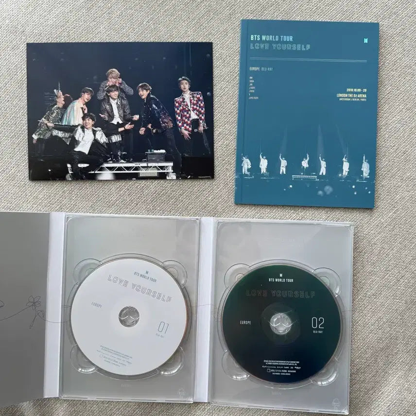 [BUNJANG] BTS Love Yourself Europe Blu-ray (Suga Photocard) / 방탄 럽셀 유럽 블루레이 (윤기 포카 포함)
