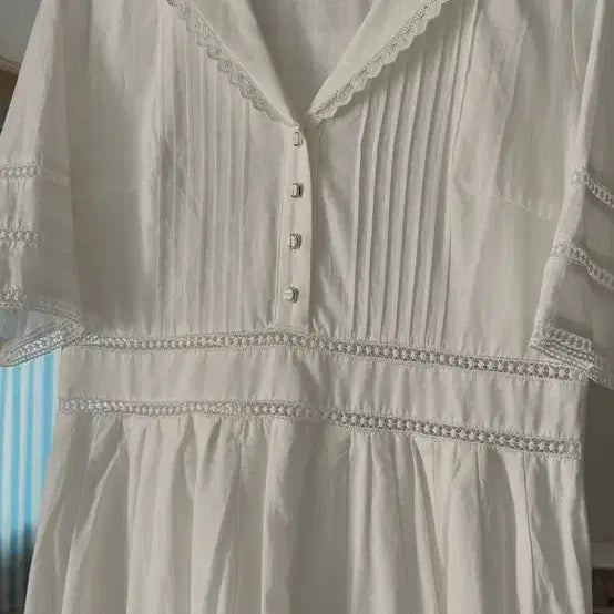 [BUNJANG] Simple Retro Fiona Sailor Collar Lace Dress / (새상품)심플레트로 FIONA 세일러카라 원피스