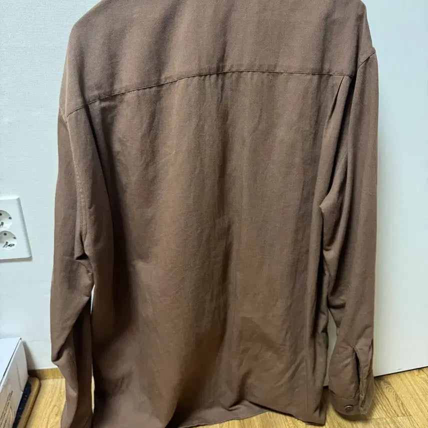 [BUNJANG] Lemaire Oversized Shirt Brown Size 50 / 르메르 오버 셔츠 50사이즈 브라운 색상