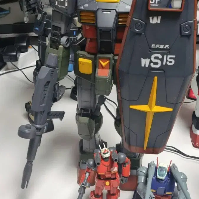 [BUNJANG] Gundam Mega Size RX-78-2 Kunio Painted Plastic Model / 건담 메가급 RX-78-2 쿠니오 도색프라모델