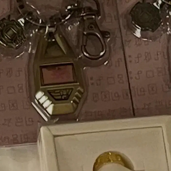 [BUNJANG] Digimon Adventure Metal Keychain Holy Ring / 디지몬 어드벤처 메탈 키홀더 빛의문장 키링, 홀리링 반지