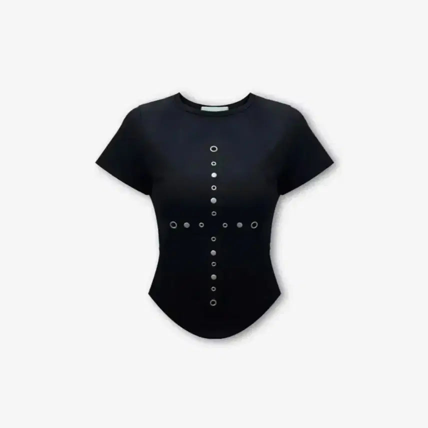 [BUNJANG] 0104 Patch Rivet T-Shirt / 0104 공일공사 PATCH RIVET T-SHIRT 새상품