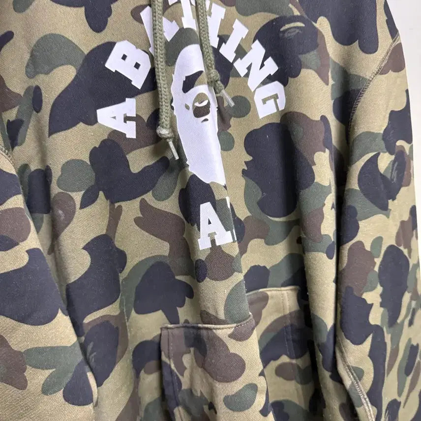[BUNJANG] BAPE First Camo Hoodie L / 베이프 퍼스트 카모 후드티 L