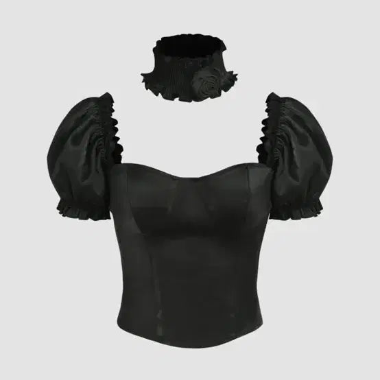[BUNJANG] SABYSODA Square Neck Blouse / 샵사이다 스퀘어넥 블라우스