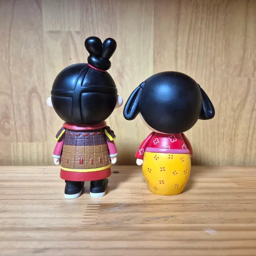 [BUNJANG] Chinese General &amp; Yeonji Gonji PVC Figurines / 중국 장군 &amp; 연지곤지 PVC 피규어