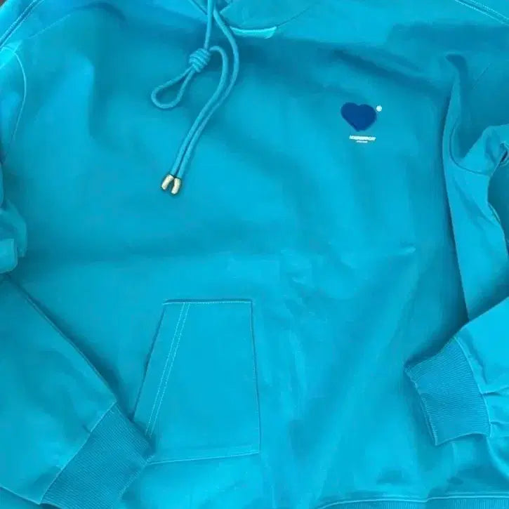 [BUNJANG] ADER Error Twin Heart Hoodie A1 Size / 아더에러 트윈 하트 후디 새상품 A1사이즈