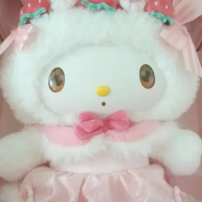 [BUNJANG] TopToy My Melody Strawberry Cookie Large Plush Doll / 현물 바로배송/ 탑토이 마이멜로디 스트로베리 쿠키 대형 봉제인형