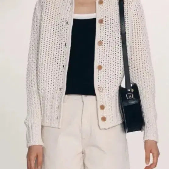 [BUNJANG] Urbanic30 Yoko Cardigan Ivory / 얼바닉30 요코 가디건 아이보리