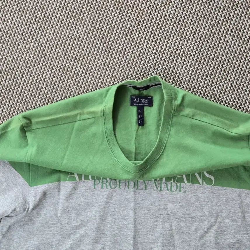 [BUNJANG] Armani Jeans Slim Fit T-shirt / 새옷) 아르마니진AJ