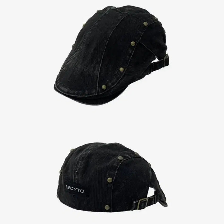 [SOLD OUT] 레씨토 헌팅캡 모자(LECYTO, Black.Brown)
