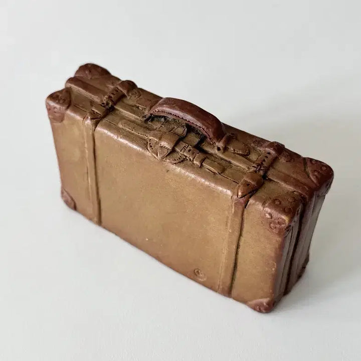 [BUNJANG] Vintage French Travel Case Clock / 빈티지 시계(건전지8개 포함)