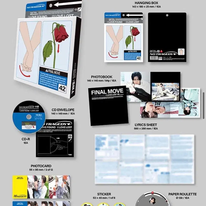 [SOLD OUT] (미개봉) 투어스 노 트레저디 일반반 앨범 세트 양도
