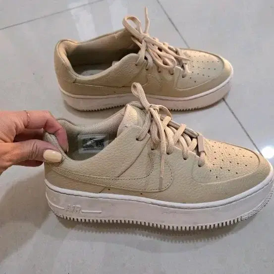 [BUNJANG] Nike Air Force 1 Beige Women&