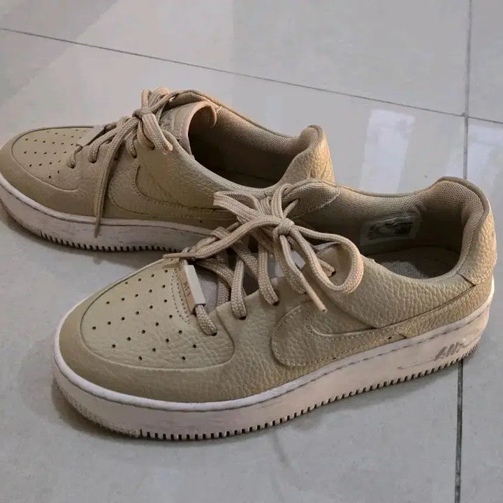 [BUNJANG] Nike Air Force 1 Beige Women&