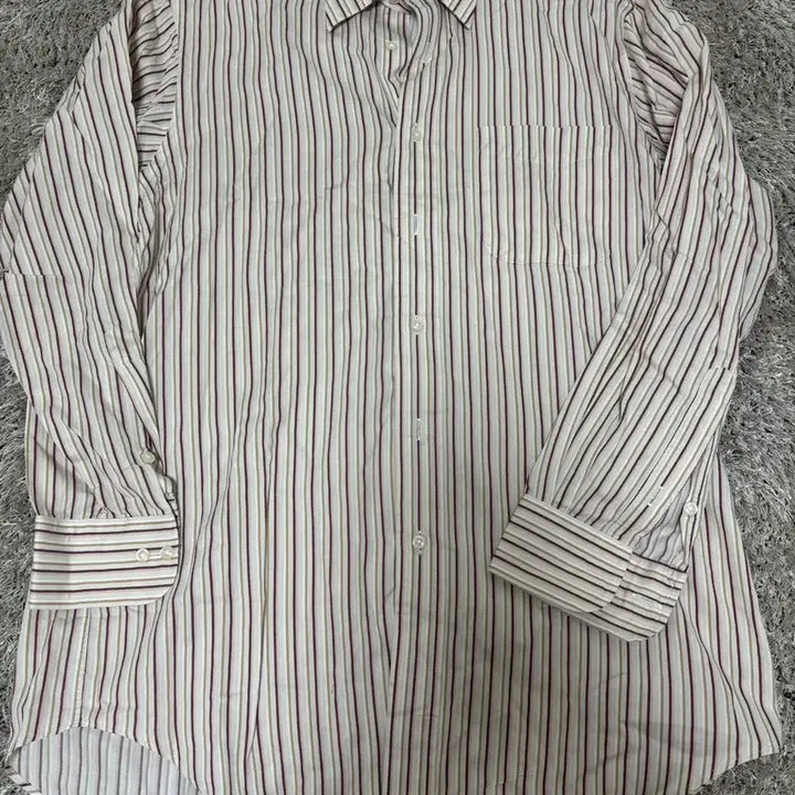 [BUNJANG] Lanvin Striped Shirt Size 100-105 / 일제 LANVIN 스트라이프 셔츠 사이즈 100-105