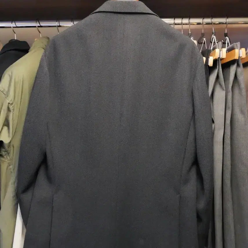 [BUNJANG] Casa De Sarto Robat Fabric Charcoal Grey Suit (Size 50) / 까사델사르토 로밧 코버트 원단 차콜그레이 수트(50 사이즈)
