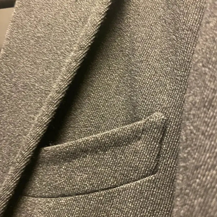 [BUNJANG] Casa De Sarto Robat Fabric Charcoal Grey Suit (Size 50) / 까사델사르토 로밧 코버트 원단 차콜그레이 수트(50 사이즈)